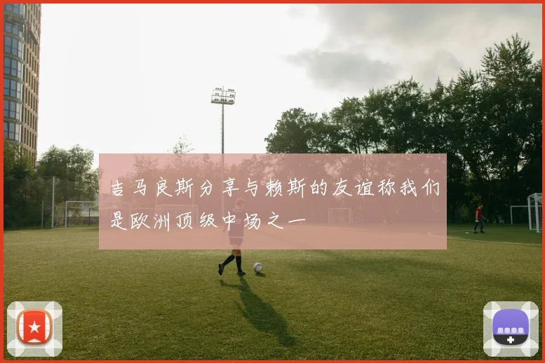 吉马良斯分享与赖斯的友谊称我们是欧洲顶级中场之一