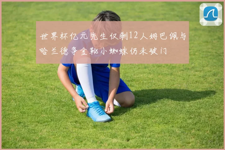 世界杯亿元先生仅剩12人姆巴佩与哈兰德争金靴小蜘蛛仍未破门